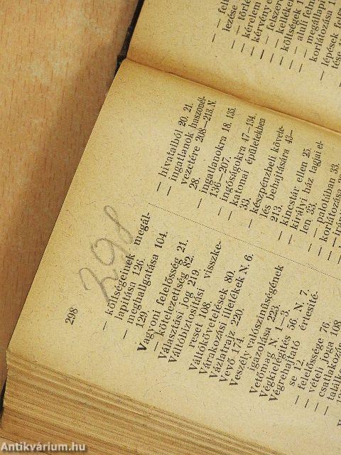 A végrehajtási törvény mai érvényében