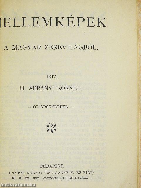 Jellemképek a magyar zenevilágból