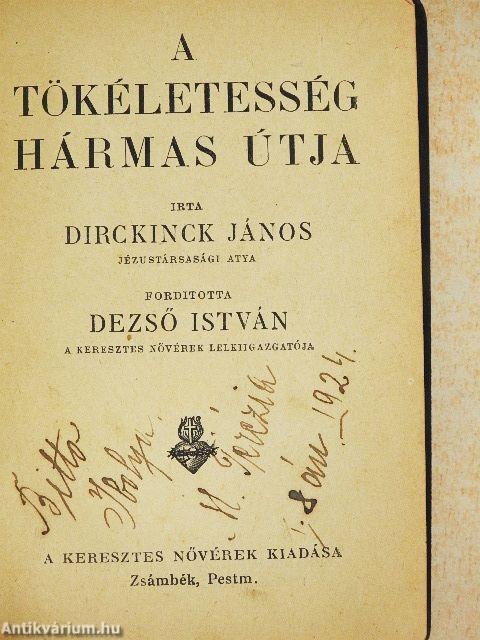 A tökéletesség hármas útja