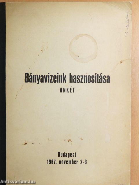 Bányavizeink hasznosítása