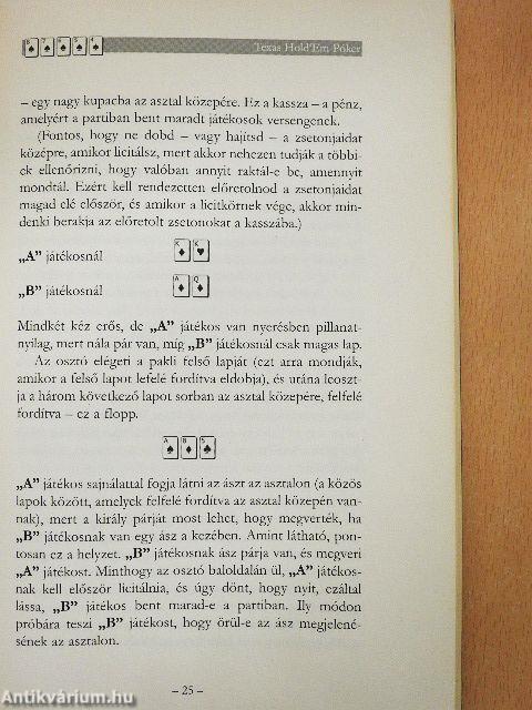 Texas Hold'Em Póker