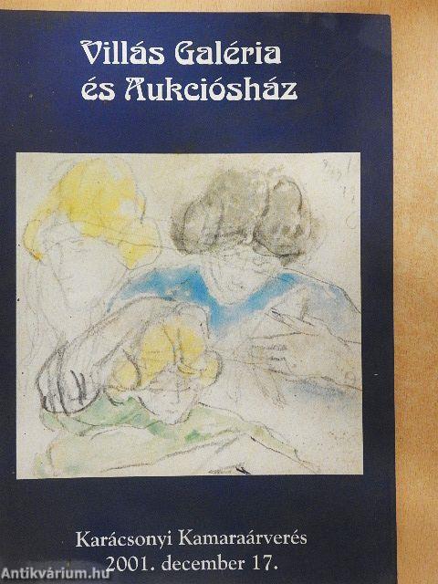 Villás Galéria és Aukciósház Karácsonyi Kamaraárverés