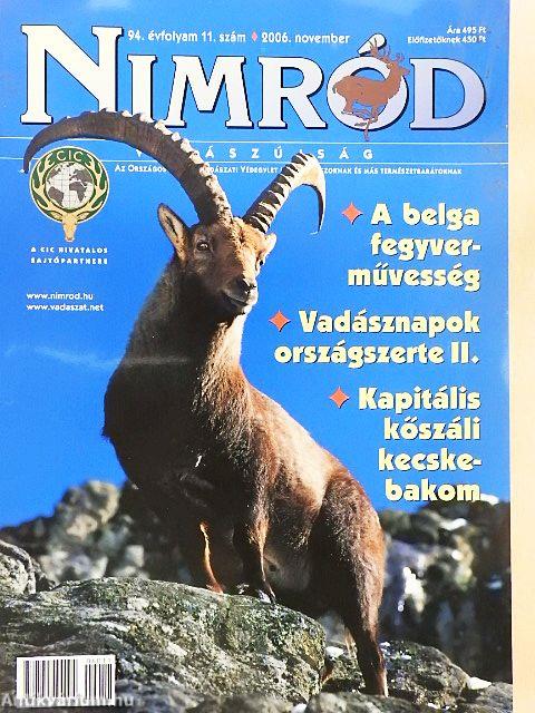 Nimród 2006. november
