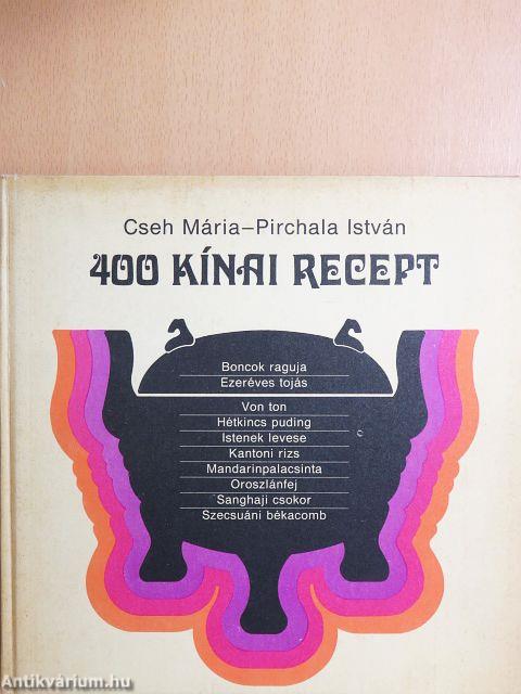 400 kínai recept