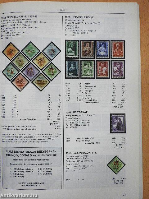 Magyar posta- és illetékbélyeg katalógus 2000