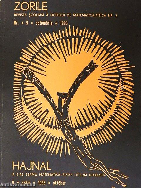 Hajnal 1985. október