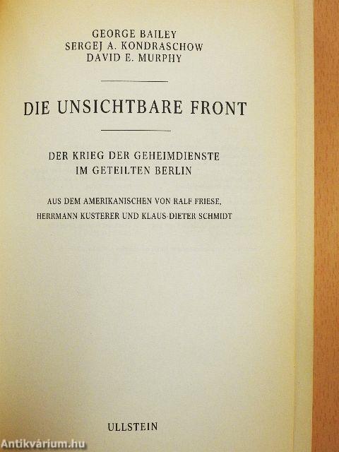 Die Unsichtbare Front