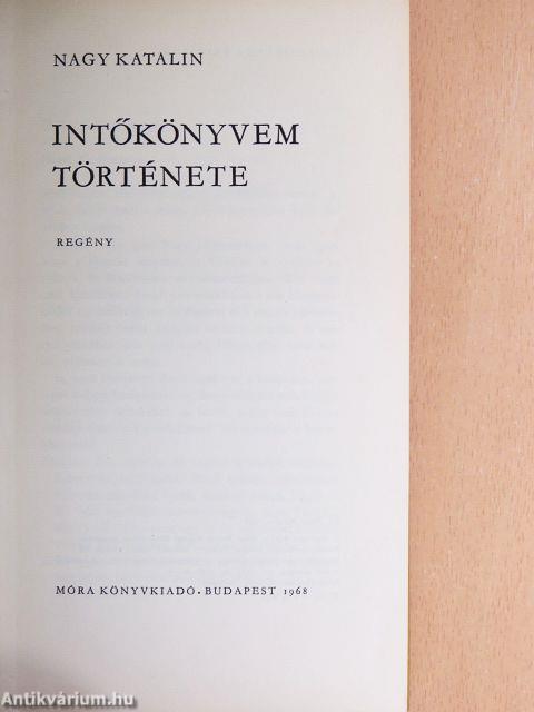 Intőkönyvem története