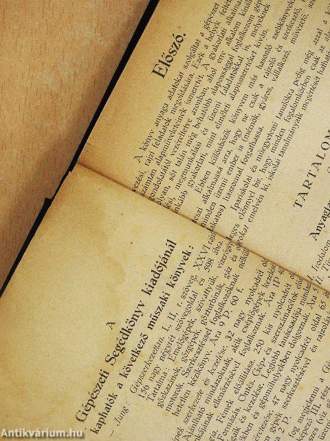 Gépészeti segédkönyv I.