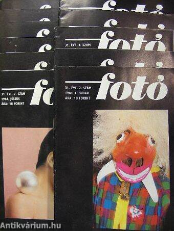 Fotó 1984. (nem teljes évfolyam)