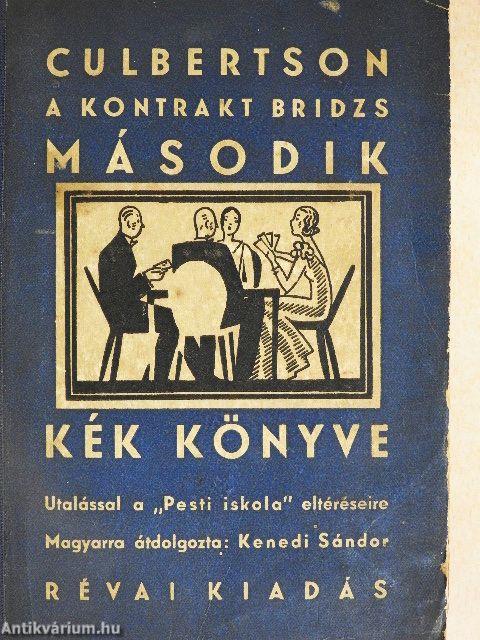 A kontrakt bridzs második kék könyve