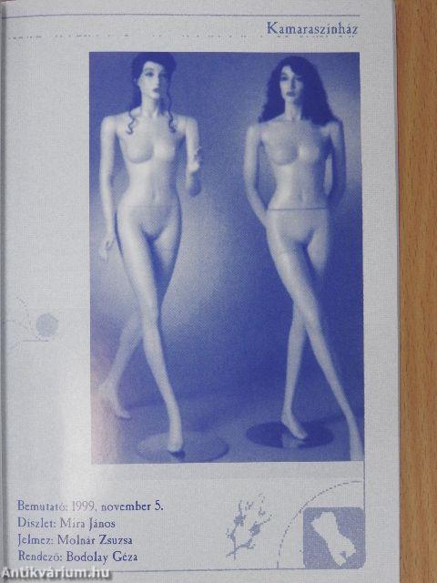 Szegedi Nemzeti Színház műsorfüzet 1999-2000