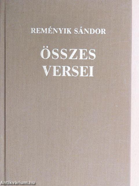Reményik Sándor összes versei