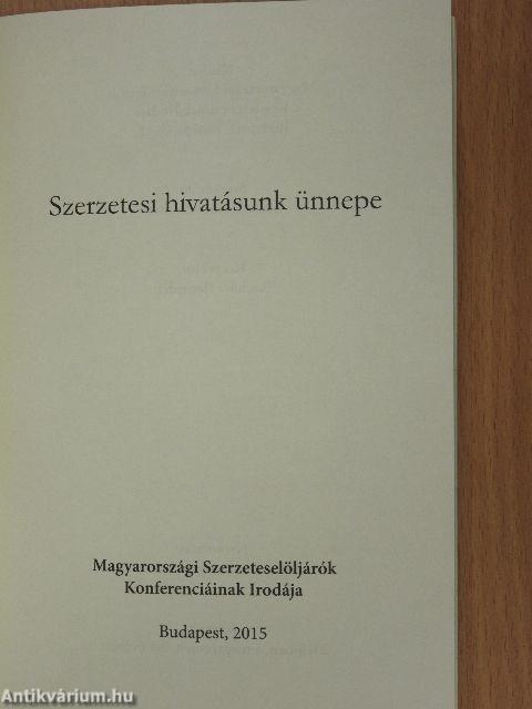 Szerzetesi hivatásunk ünnepe