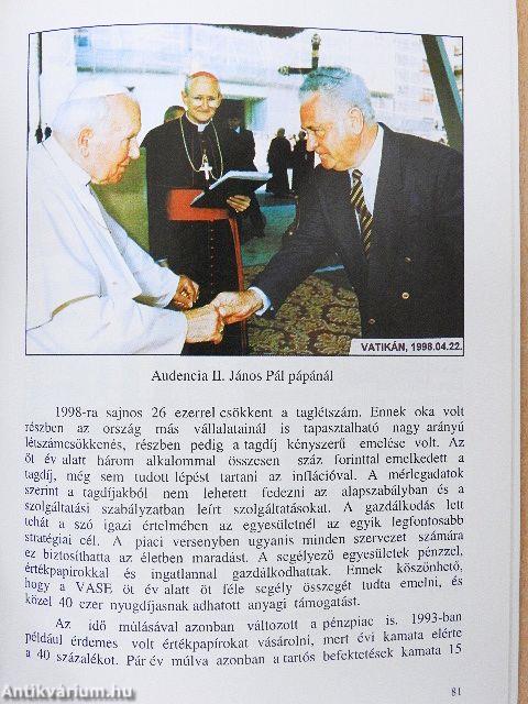 A Vasutas Segélyező Egyesület története 1876-2001