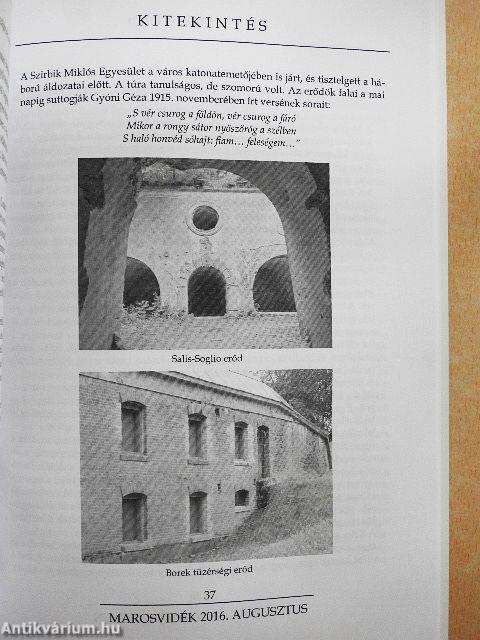 Marosvidék 2016. augusztus