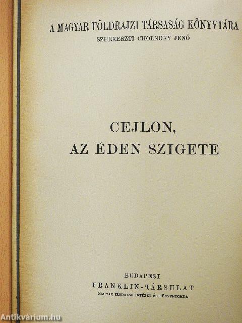 Cejlon, az éden szigete