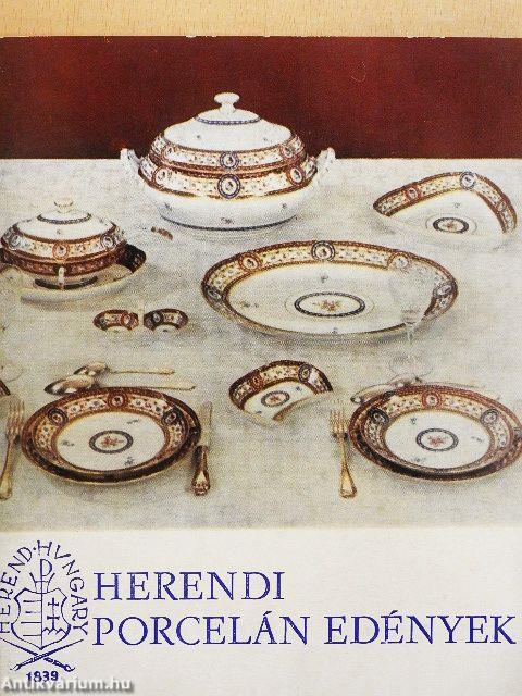 Herendi porcelán edények
