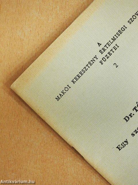 Egy szentéletű orvos életútja