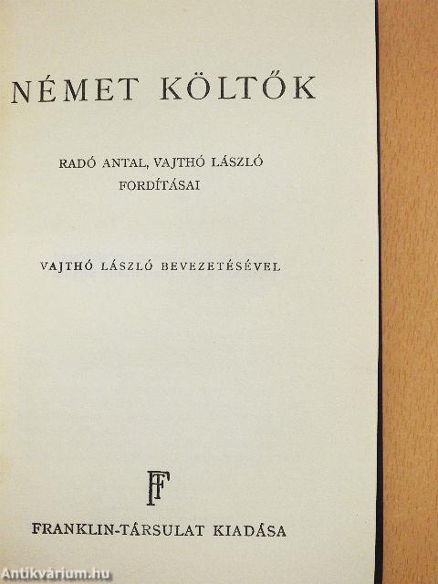 Német költők