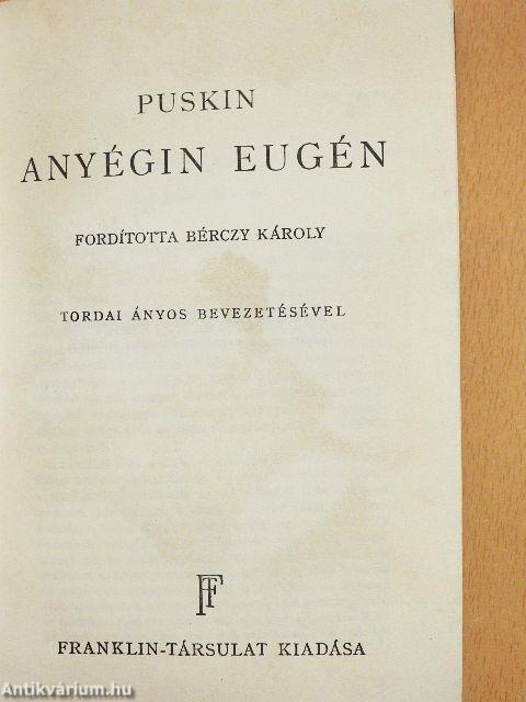 Anyégin Eugén