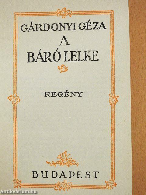 A báró lelke/Tizenkét novella