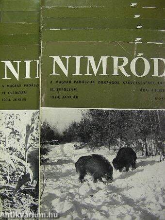 Nimród 1974. (nem teljes évfolyam)
