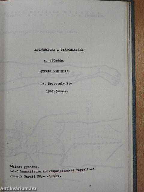 Akupunktura a gyakorlatban 3-4.