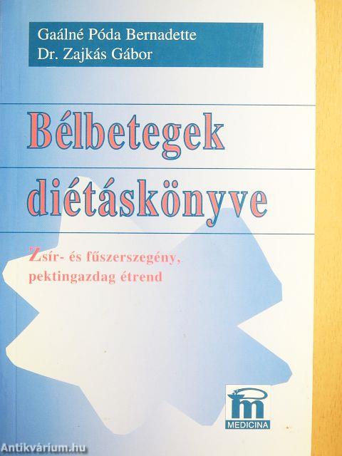 Bélbetegek diétáskönyve