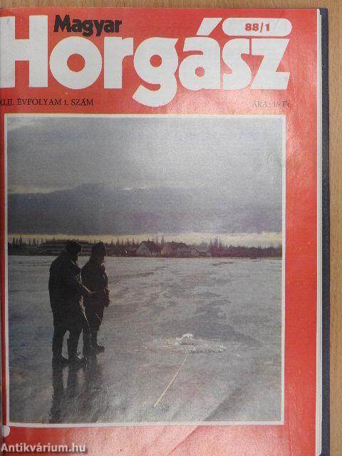 Magyar Horgász 1987-1988. (vegyes számok) (19 db)