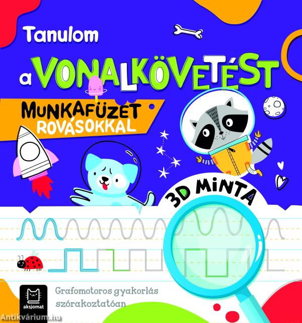 Tanulom a vonalkövetést. Munkafüzet rovásokkal.