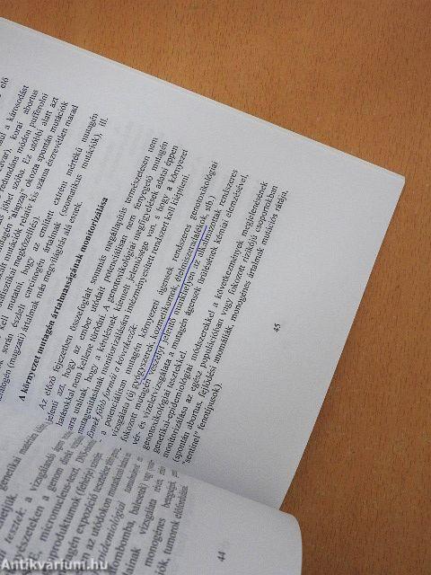 A környezetszennyező anyagok biológiai és egészségügyi hatásai