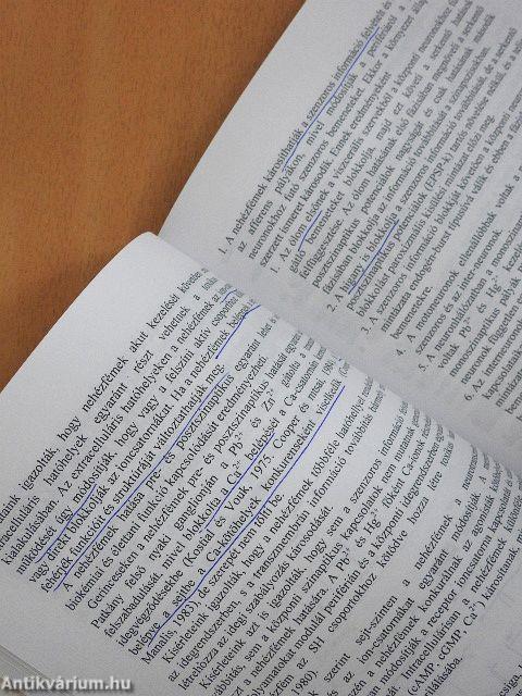 A környezetszennyező anyagok biológiai és egészségügyi hatásai