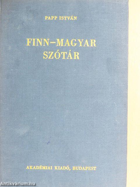 Finn-magyar szótár