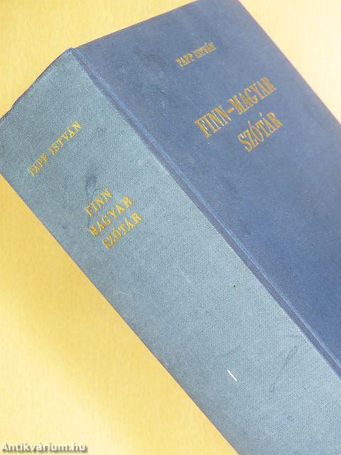 Finn-magyar szótár