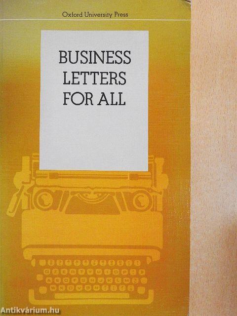 Business letters for all