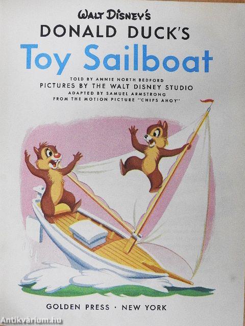 Walt Disney's Donald Duck's Toy Sailboat