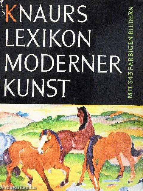 Knaurs Lexikon Moderner Kunst