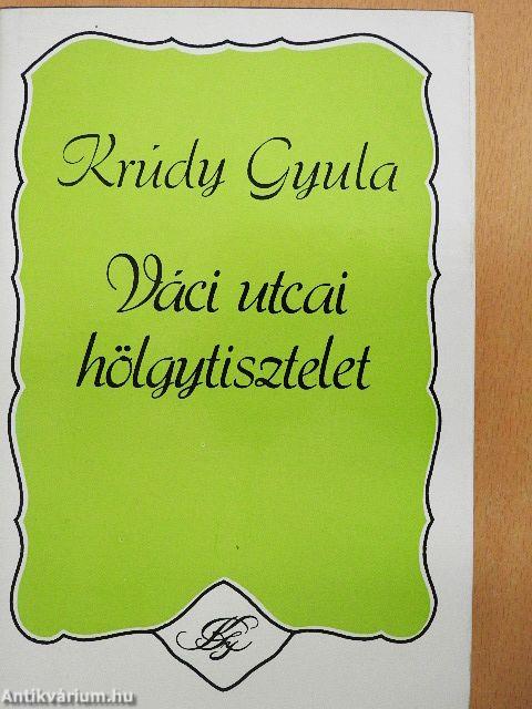 Váci utcai hölgytisztelet