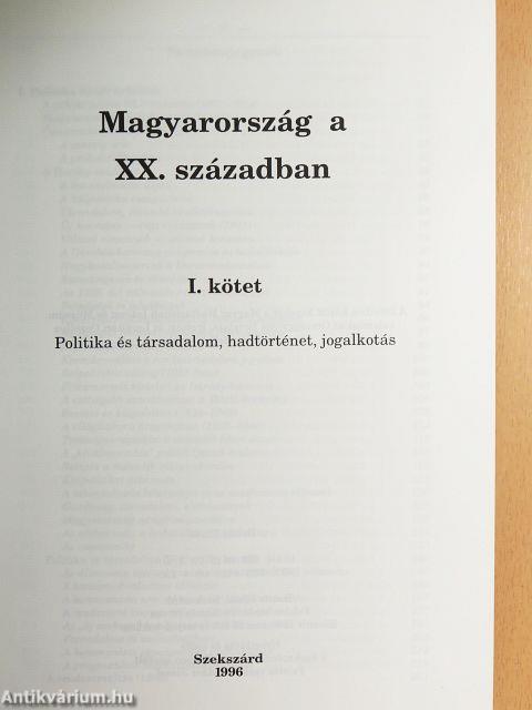 Révai új lexikona 1-18./Magyarország a XX. században I-V.