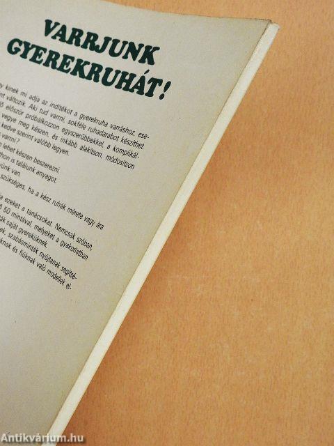 Varrjunk gyerekruhát!