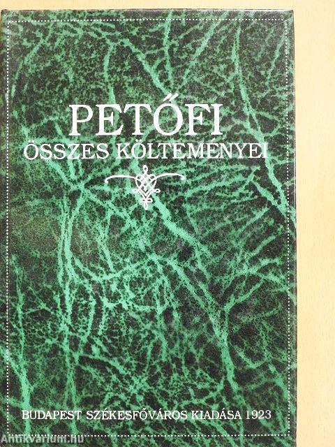 Petőfi összes költeményei