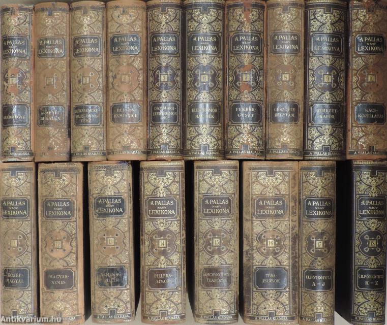 A Pallas Nagy Lexikona I-XVIII.