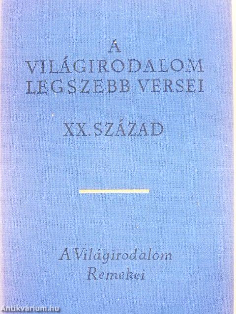 A világirodalom legszebb versei