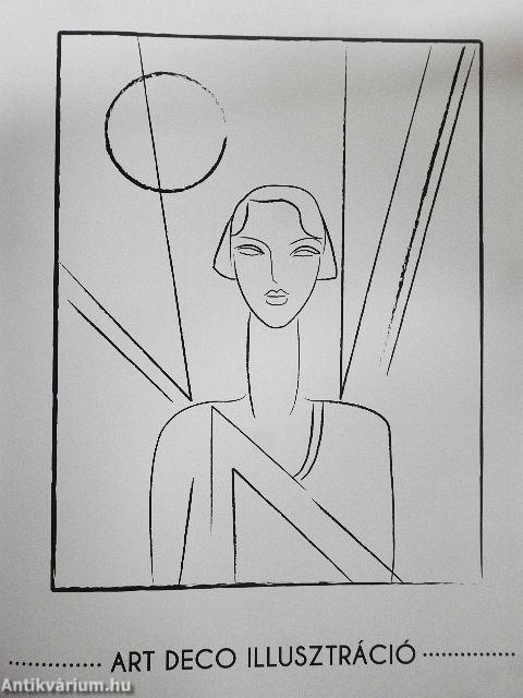 Art Deco színezőkönyv