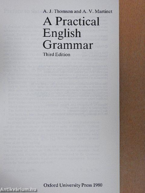 A Practical English Grammar