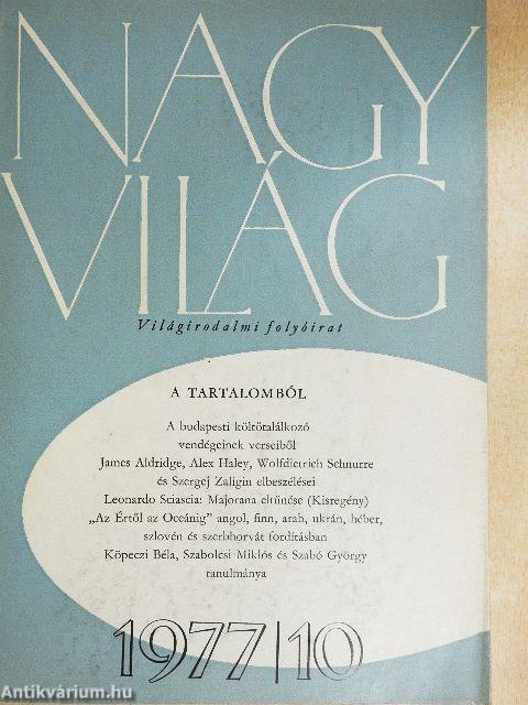 Nagyvilág 1977. október
