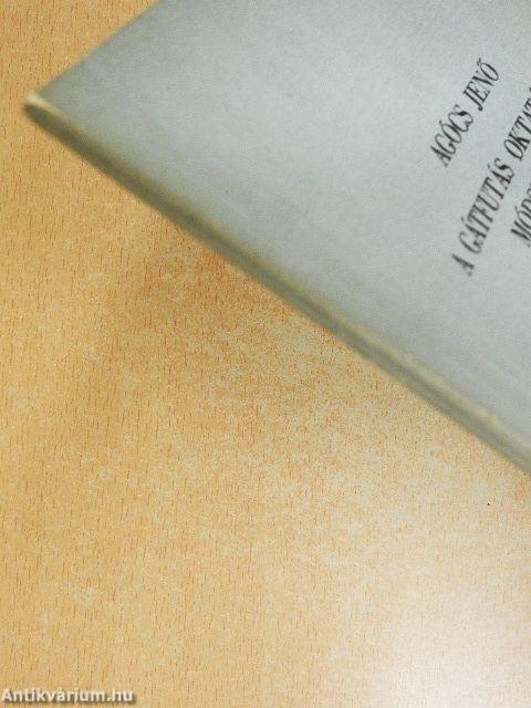 A gátfutás oktatásának módszertana