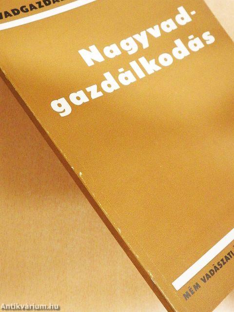 Nagyvadgazdálkodás