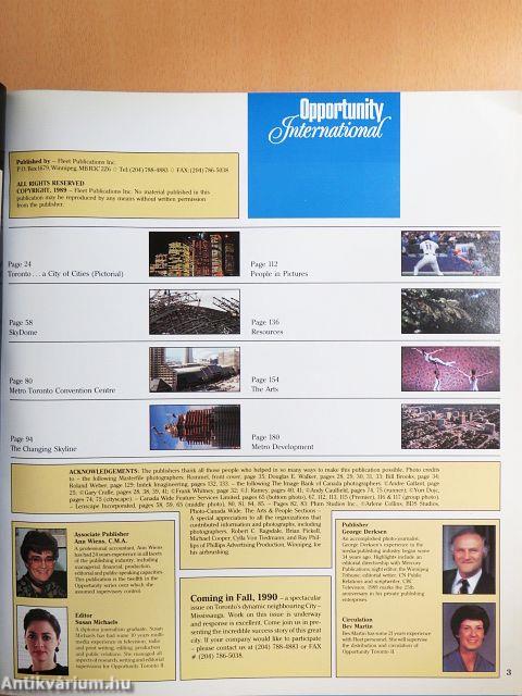 The Changing Face of Toronto - A City of Cities